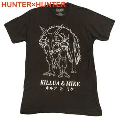 HUNTER×HUNTER ハンターハンター 少年ジャンプ アニメ Anime キルア ミケ ゾルディック家 黒 Tシャツ Mサイズ
