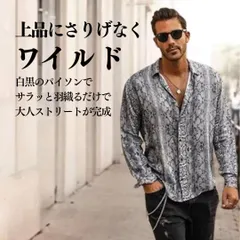 2025年最新】パイソン柄シャツの人気アイテム - メルカリ