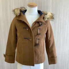 earth music&ecology ファー付きダッフルコート　Sサイズ　状態良好