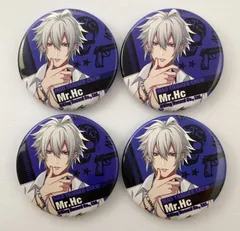 【まとめ売り】 ヒプノシスマイク ヒプマイ MAD TRIGGER CREW 碧棺左馬刻 Mr.Hc 缶バッジ 4点セット