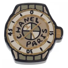 中古】シャネル CHANEL ウォッチモチーフ ABB394B13569_NQ147 ブローチ  