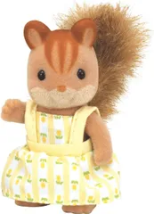【新品】エポック社 シルバニアファミリー 人形 リ 34 くるみリス くるみリスファミリー くるみリスの女の子 STマーク認証 3歳 おもちゃ ドールハウス Sylvanianのサムネイル