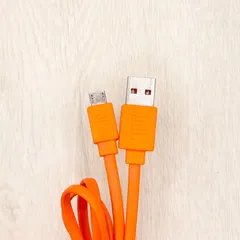 JBL ケーブル オレンジ 純正品 純正 ワイヤレスイヤホン ヘッドフォン ヘッドホン スピーカー EVEREST 710GA E55BT Quincy 等 充電ケーブル 充電器 チャージャー 給電 データ転送 0331-2013