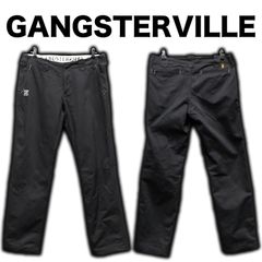 GANGSTERVILLE スタッズ付きチノパン W34/約88cm ワークパンツ トラウザーズ スラックス ギャングスタービル グラッドハンド