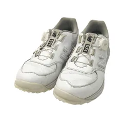NEW BALANCE GOLF ニューバランス UGBS574F スパイクレスゴルフシューズ  ホワイト系 26.5cm [240101499444] ゴルフウェア メンズ ストスト