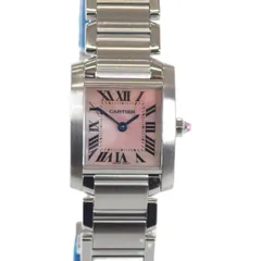Cartier タンク 腕時計 クォーツ 真鍮 スクエアケース Cartier】カルティエタンクルイカルティエ LM 18KYG クォーツ