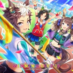 [중고] 게임 뮤직 CD [말 딸 프리티 더비] WINNING LIVE 18