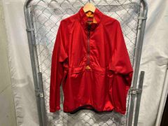 NIKE AGC ナイキ エージーシー プルオーバージャケット ジャケット レッド サイズXL 