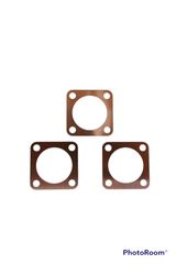 GT380 シリンダーヘッドガスケット 1.0ｍｍ 銅板（C-1100）3枚　送料込