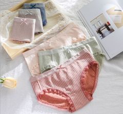 6枚セットレディース 綿ショーツフィット感 ズレにくい少女伸縮性抗菌性 GZWP
