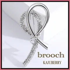 新品 リボンブローチ コサージュ 帽子飾り ラインストーン フォーマル ギフト