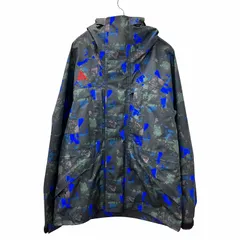 ナイキエーシージー NIKE ACG 美品 19AW AS M NRG ACG GORETEX JKT マウンテンパーカー ゴアテックス 総柄 S 黒 青 カーキ CI0428-416 /VU● 0123のサムネイル
