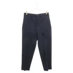 PRADA (プラダ) テーパード ウールパンツ UP0194 ネイビーのサムネイル