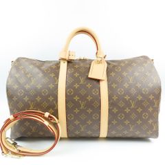 100889 LOUIS VUITTON ルイヴィトン 現行 キーポルバンドリエール50 RFID 旅行鞄 トラベル 2WAY ショルダーバッグ ボストンバッグ