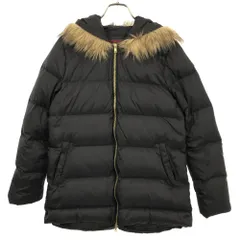 アイテムズ アーバンリサーチ 長袖 ダウンジャケット S ブラック ITEMS URBAN RESEARCH レディース 古着 【240215】