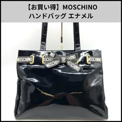 【お買い得】MOSCHINO ハンドバッグ エナメル