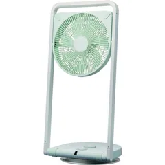 【新品未使用】【未開梱】ドウシシャ 折り畳み 扇風機 TATAMU TYPE-L DCモーター搭載 リモコン付き ライトブルー FLY253D