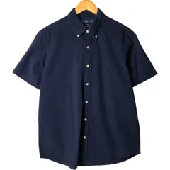 古着 ラルフローレン Ralph Lauren CLASSIC FIT シアサッカー 半袖 ボタンダウンシャツ メンズL相当/eaa576792