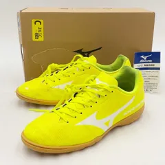 ミズノ MONARCIDA NEO SALA モナルシーダ ネオ サラ クラブ インドア フットサルシューズ 25.5cm イエロー Q1GA212301 メンズ MIZUNO