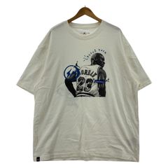NIKE ナイキ ×Travis Scott×FRAGMENT DESIGNプリント半袖Ｔシャツ sizeXL/オフホワイト