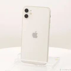 〔中古品〕 iPhone11 64GB ホワイト MHDC3J／A SIMフリー【344】