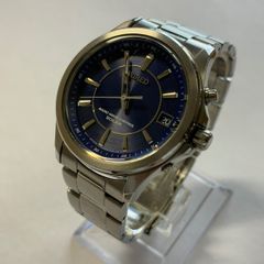【稼働品】7B52-0AS0/WIRED/ワイアード/SEIKO/セイコー/電波ソーラー　　　【A215】