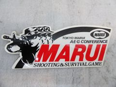 東京マルイ MARUI Shooting & survival Game ステッカー