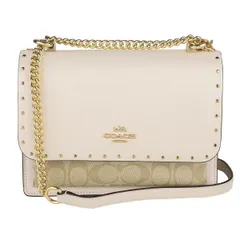 新品 コーチ COACH ショルダーバッグ KLARE CROSSBODY ライトカーキマルチ