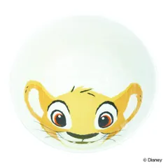 お茶碗 子供用 200ml シンバ 飯碗 磁器 食器 キャラクター （ 茶碗 子供用食器 ライスボウル ディズニー ライオンキング 子ども キッズ ご飯茶碗 ごはん ）