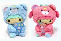 ☆未使用☆レア☆キキララ パフポフ 40周年 クマ ぬいぐるみセット