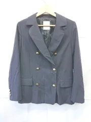 ◇ ⊇ FREE'S MART フリーズマート 金ボタン 長袖 テーラードジャケット サイズS ネイビー系 レディース E  【1507100015396】