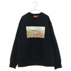 Supreme Aerial Crewneck Black Sサイズ