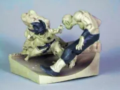 【中古】トレーディングフィギュア 孫悟空vs天津飯 「ドラゴンボール ファミリーマート限定 オリジナルフィギュアコレクション」