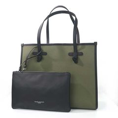 ジャンニキアリーニ GIANNI CHIARINI トートバッグ マルチェッラ Mサイズ レディース グリーン×ベージュ Militare Corda BS6850
