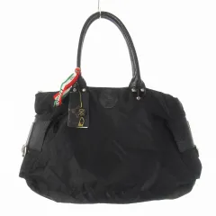【極美品】オロビアンコ　ボストンバッグ　2way ナイロン　ブラック 極美品】オロビアンコ ボストンバッグ 2way ナイロン ブラック