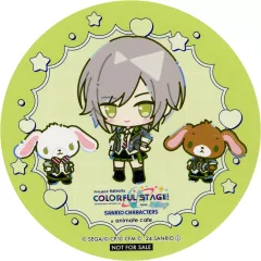 【中古】コースター 日野森志歩＆シュガーバニーズ コースター 「プロジェクトセカイ カラフルステージ!feat. 初音ミク×サンリオキャラクターズ×animate cafe」 メニュー注文特典