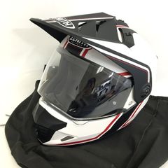 YAMAHA ZENITH Y's Gear YX-6 Graphic オフロードヘルメット 除菌消臭済 レッド Mサイズ モトクロス オートバイ レーシング ライディング バイカー バイク用品 ヤマハ ◇TA2504