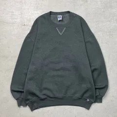 90年代 USA製 RUSSELL ATHLETIC ラッセル アスレチックス ブランクスウェットシャツ 無地 メンズXL相当 