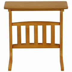 不二貿易 C/D:10632 サイドテーブル マガジンラック付 ルレーヴェ 10632