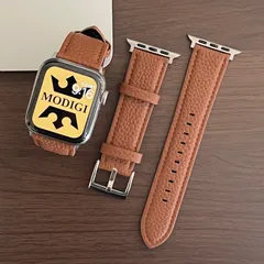MODIGI Apple Watchベルト 本革 高級 手作り Veau Swift皮 40mm 41mm 42mm 44mm 45mm 46mm 49mm アップルウォッチ Ultra 1/2/3 SE 1/2/3 シリーズ 11 10 9 8 7 6 5