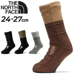 ノースフェイス 靴下 厚手 ルームソックス メンズ レディース THE NORTH FACE ヌプシ ブーティソックス 室内 屋内用  裏ボアフリース/NN82233