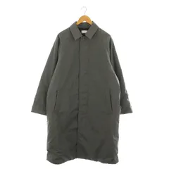 エイトン ATON 23AW TECHNO COTTON PADDED COAT ステンカラーコート ロング 中綿 04 チャコールグレー /MI ■OS ■ADのサムネイル