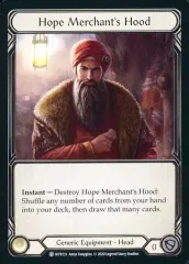 【中古】Flesh and Blood WTR151[C]：Hope Merchant’s Hood
