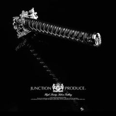刀シフトノブ　シフト操作ボタン無し用　本物　ジャンクションプロデュース