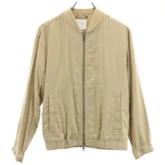 ビームスライツ リネンブレンド ブルゾン S ベージュ BEAMS LIGHTS ジャケット メンズのサムネイル