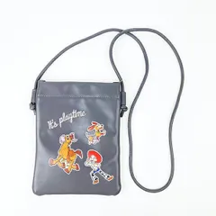 ディズニー トイストーリー ポケットショルダーバッグ(グレー) ACCOMMODE アコモデ Disney