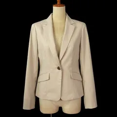 エムケー ミッシェルクラン MK MICHEL KLEIN ジャケット テーラード 40 ベージュのサムネイル