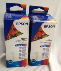 EPSON 純正未使用　インクカートリッジ PMIC1C　カラー5色一体型　2本セット【大阪より発送】