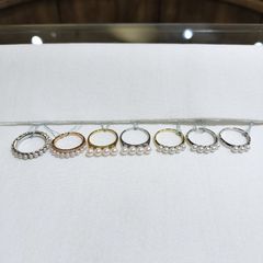 リングセット　あこや真珠