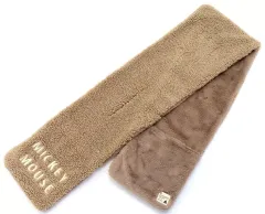 【中古】衣類 ミッキーマウスデザイン(ブラウン) マフラー 「ディズニー」 東京ディズニーリゾート限定